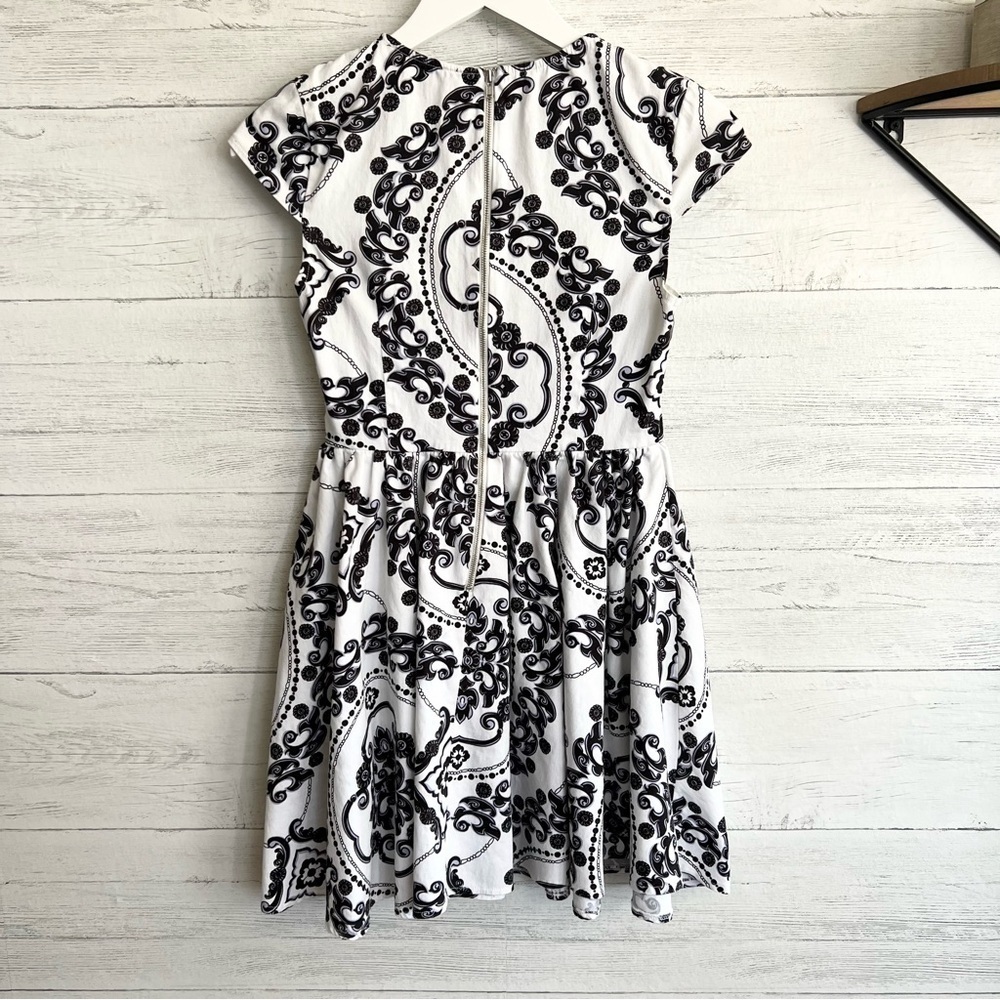 Lulu’s Royal Luxe Skater Dress - Picture 4 of 12